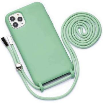 Coque Silicone Liquide pour Xiaomi Redmi Note 11 Pro Plus 5G avec Cordon